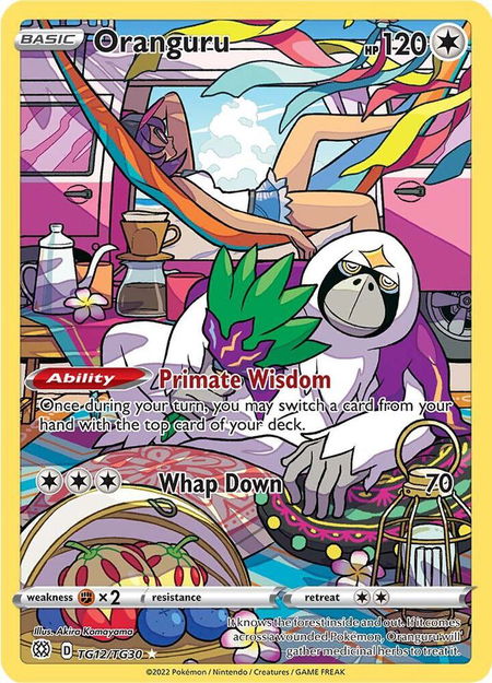 Oranguru - SWSH09: Brilliant Stars Trainer Gallery Pokémon trading card