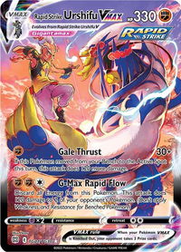 Rapid Strike Urshifu VMAX - SWSH09: Brilliant Stars Trainer Gallery (SWSH09:TG) #TG21/TG30 - Ultra Rare Pokémon Trading Card