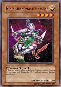 Ninja Grandmaster Sasuke - Starter Deck: Jaden Yuki (YSDJ) #YSDJ-EN014 - Common / Short Print YuGiOh Trading Card