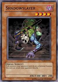 Shadowslayer - Starter Deck: Jaden Yuki (YSDJ) #YSDJ-EN016 - Common / Short Print YuGiOh Trading Card