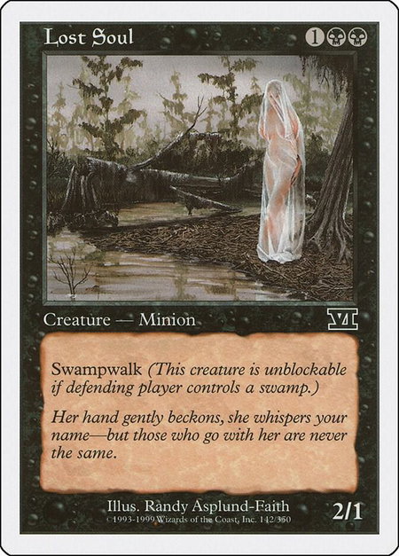 Lost Soul - Classic Sixth Edition Magic: The Gathering trading card
