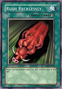 Rush Recklessly - Starter Deck: Jaden Yuki (YSDJ) #YSDJ-EN021 - Common / Short Print YuGiOh Trading Card
