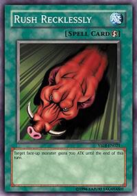 Rush Recklessly - Starter Deck: Jaden Yuki YuGiOh trading card