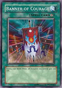 Banner of Courage - Starter Deck: Jaden Yuki (YSDJ) #YSDJ-EN025 - Common / Short Print YuGiOh Trading Card