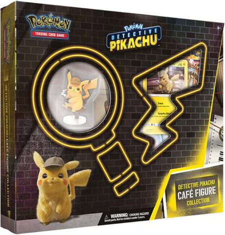 Detective Pikachu Cafe Figure Collection - Detective Pikachu Pokémon trading card