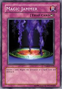 Magic Jammer - Starter Deck: Jaden Yuki YuGiOh trading card