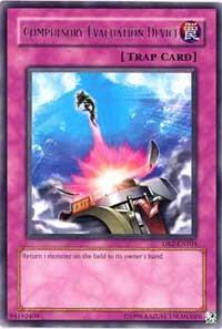Compulsory Evacuation Device trading card from Starter Deck: Jaden Yuki Compulsory Evacuation Device - Starter Deck: Jaden Yuki YuGiOh trading card