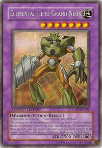Elemental HERO Grand Neos - 2007 Collectors Tin (CT04) #CT04-EN001 - Secret Rare YuGiOh Trading Card