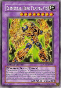 Elemental HERO Plasma Vice - 2007 Collectors Tin (CT04) #CT04-EN006 - Secret Rare YuGiOh Trading Card