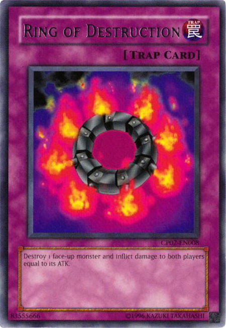 Ring of Destruction - Champion Pack 2 YuGiOh trading card