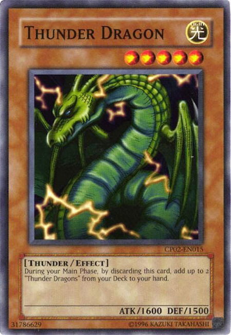 Thunder Dragon - Champion Pack 2 YuGiOh trading card