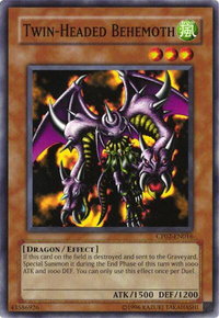 Twin-Headed Behemoth - Champion Pack 2 (CP02) #CP02-EN016 - Common / Short Print YuGiOh Trading Card