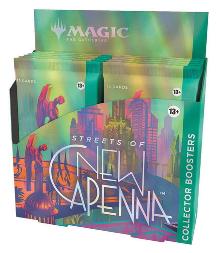 Streets of New Capenna - Collector Booster Display trading card from Streets of New Capenna Streets of New Capenna - Collector Booster Display - Streets of New Capenna Magic: The Gathering trading card