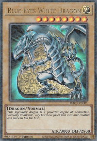 Blue-Eyes White Dragon (Duel Terminal) - Hidden Arsenal: Chapter 1 (HAC1) #HAC1-EN001 - Duel Terminal Technology Ultra Rare YuGiOh Trading Card