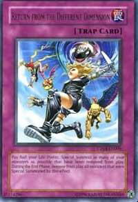 Return from the Different Dimension - Champion Pack 4 (CP04) #CP04-EN009 - Rare YuGiOh Trading Card