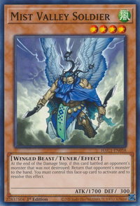 Mist Valley Soldier - Hidden Arsenal: Chapter 1 (HAC1) #HAC1-EN058 - Common / Short Print YuGiOh Trading Card