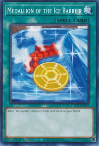 Medallion of the Ice Barrier - Hidden Arsenal: Chapter 1 (HAC1) #HAC1-EN055 - Common / Short Print YuGiOh Trading Card