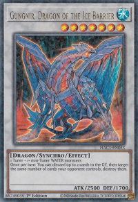 Gungnir, Dragon of the Ice Barrier (Duel Terminal) - Hidden Arsenal: Chapter 1 (HAC1) #HAC1-EN053 - Duel Terminal Technology Ultra Rare YuGiOh Trading Card