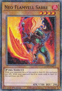 Neo Flamvell Sabre (Duel Terminal) - Hidden Arsenal: Chapter 1 (HAC1) #HAC1-EN073 - Duel Terminal Technology Common YuGiOh Trading Card