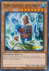 General Gantala of the Ice Barrier - Hidden Arsenal: Chapter 1 (HAC1) #HAC1-EN049 - Common / Short Print YuGiOh Trading Card