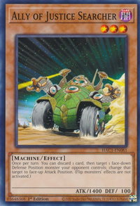 Ally of Justice Searcher - Hidden Arsenal: Chapter 1 (HAC1) #HAC1-EN081 - Common / Short Print YuGiOh Trading Card