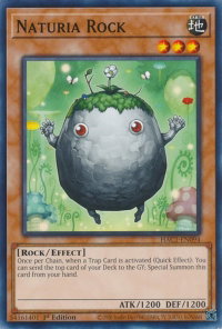 Naturia Rock - Hidden Arsenal: Chapter 1 (HAC1) #HAC1-EN094 - Common / Short Print YuGiOh Trading Card
