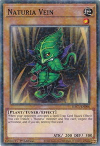 Naturia Vein (Duel Terminal) - Hidden Arsenal: Chapter 1 (HAC1) #HAC1-EN096 - Duel Terminal Technology Common YuGiOh Trading Card