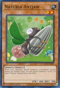 Naturia Antjaw - Hidden Arsenal: Chapter 1 (HAC1) #HAC1-EN097 - Common / Short Print YuGiOh Trading Card