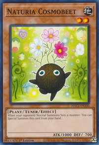 Naturia Cosmobeet - Hidden Arsenal: Chapter 1 (HAC1) #HAC1-EN100 - Common / Short Print YuGiOh Trading Card