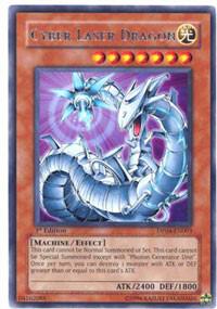 Cyber Laser Dragon - Duelist Pack 4: Zane Truesdale YuGiOh trading card