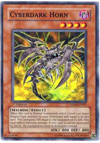 Cyberdark Horn - Duelist Pack 4: Zane Truesdale YuGiOh trading card