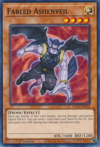 Fabled Ashenveil - Hidden Arsenal: Chapter 1 (HAC1) #HAC1-EN134 - Common / Short Print YuGiOh Trading Card
