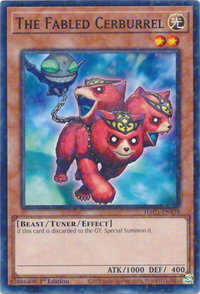 The Fabled Cerburrel (Duel Terminal) - Hidden Arsenal: Chapter 1 (HAC1) #HAC1-EN138 - Duel Terminal Technology Common YuGiOh Trading Card