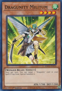 Dragunity Militum - Hidden Arsenal: Chapter 1 (HAC1) #HAC1-EN154 - Common / Short Print YuGiOh Trading Card