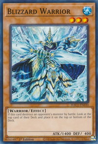 Blizzard Warrior - Hidden Arsenal: Chapter 1 (HAC1) #HAC1-EN030 - Common / Short Print YuGiOh Trading Card