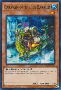 Caravan of the Ice Barrier - Hidden Arsenal: Chapter 1 (HAC1) #HAC1-EN040 - Common / Short Print YuGiOh Trading Card
