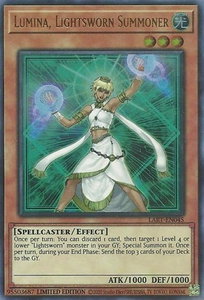 Lumina, Lightsworn Summoner - The Lost Art Promotion (LART) #LART-EN045 - Ultra Rare YuGiOh Trading Card