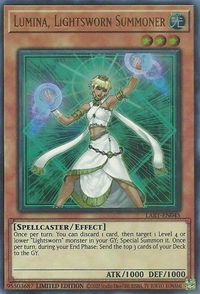 Lumina, Lightsworn Summoner - The Lost Art Promotion (LART) #LART-EN045 - Ultra Rare YuGiOh Trading Card