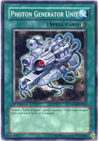 Photon Generator Unit - Duelist Pack 4: Zane Truesdale YuGiOh trading card