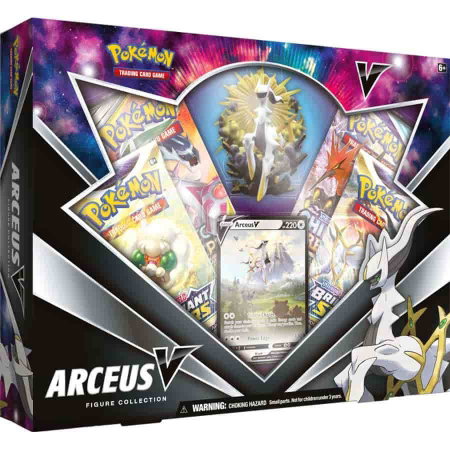 Arceus V Figure Collection - SWSH09: Brilliant Stars Pokémon trading card