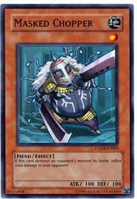 Masked Chopper - GX Spirit Caller Promo (GX03) #GX03-EN003 - Super Rare YuGiOh Trading Card