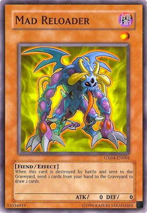 Mad Reloader (GX Tag Force 2) - Yu-Gi-Oh! Video Game Promotional Cards (VDP) #GX04-EN001 - Super Rare YuGiOh Trading Card