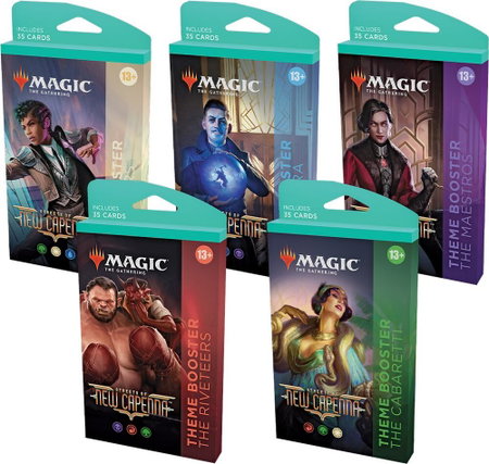 Streets of New Capenna - Theme Booster [Set of 5] - Streets of New Capenna Magic: The Gathering trading card