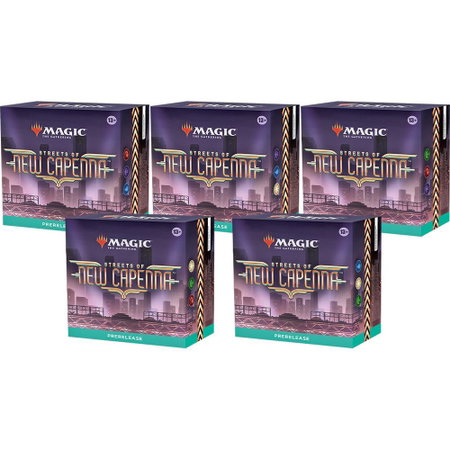 Streets of New Capenna - Prerelease Pack [Set of 5] - Streets of New Capenna Magic: The Gathering trading card