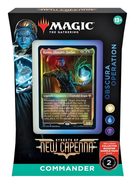Streets of New Capenna Commander Deck - Obscura Operation trading card from Commander: Streets of New Capenna Streets of New Capenna Commander Deck - Obscura Operation - Commander: Streets of New Capenna Magic: The Gathering trading card