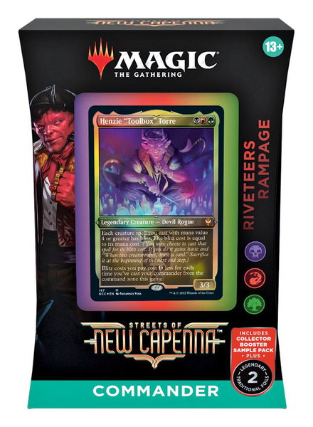 Streets of New Capenna Commander Deck - Riveteers Rampage - Commander: Streets of New Capenna Magic: The Gathering trading card