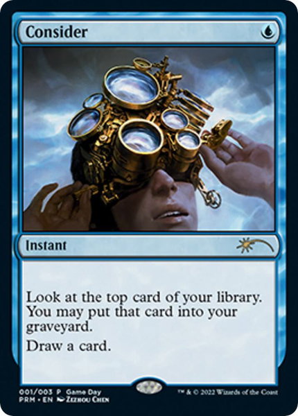Consider - Game Day & Store Championship Promos Magic: The Gathering trading card