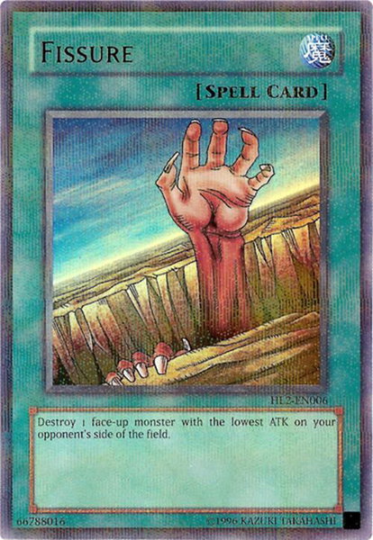 Fissure trading card from Hobby League 2 Fissure - Hobby League 2 YuGiOh trading card