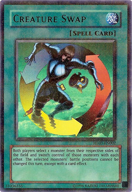 Creature Swap trading card from Hobby League 3 Creature Swap - Hobby League 3 YuGiOh trading card