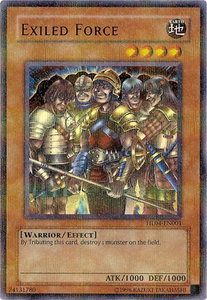Exiled Force - Hobby League 4 (HL04) #HL04-EN001 - Rare YuGiOh Trading Card